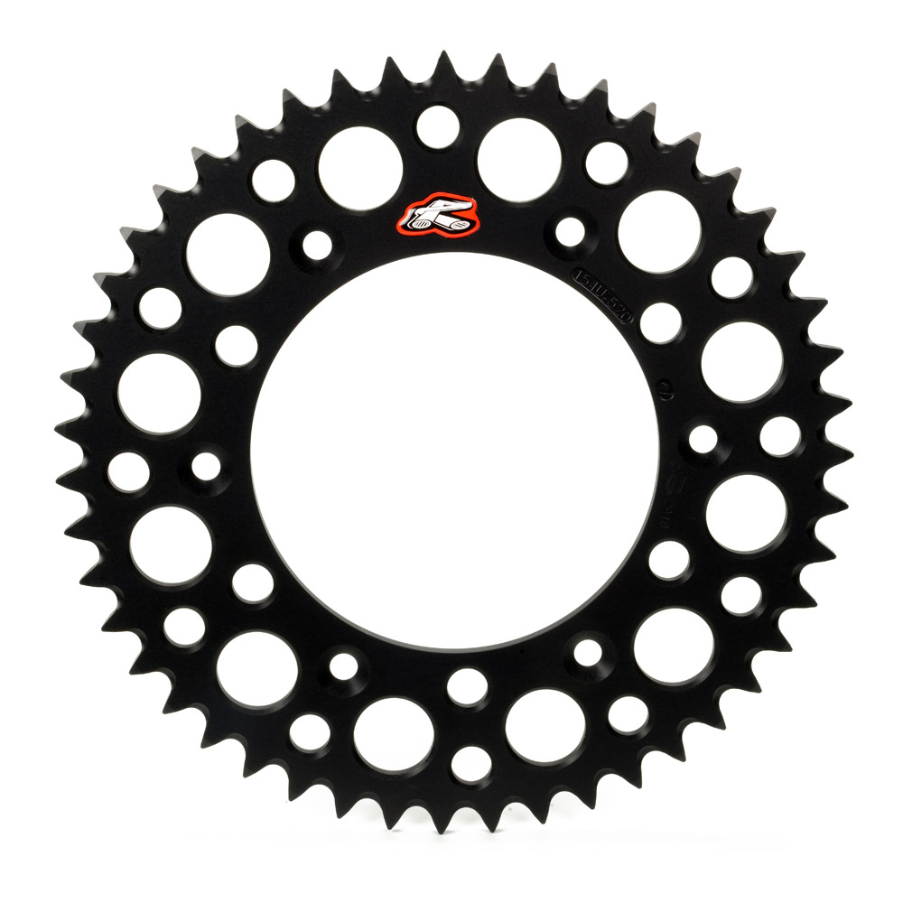 SPROCKET REAR ULTRALIGHT KTM/HQV/GAS SX65 / TC65 / MC65 2025 46T BLACK